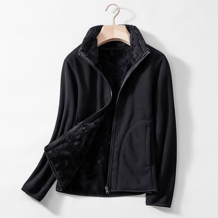 Veste polaire hotsell noire femme