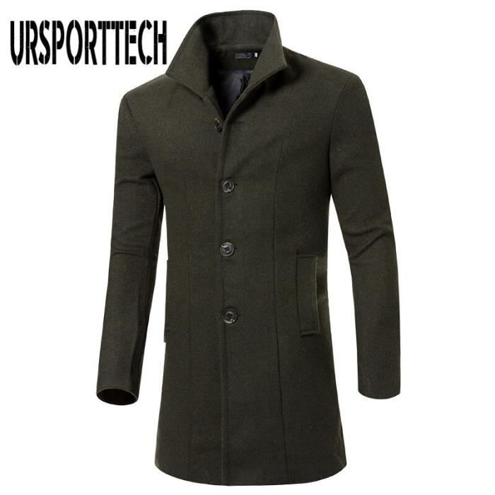 Manteau Coupe-vent Vintage Pour Homme, Taille S (UK 36) - Coton Vert, Occasion En Très Bon état
