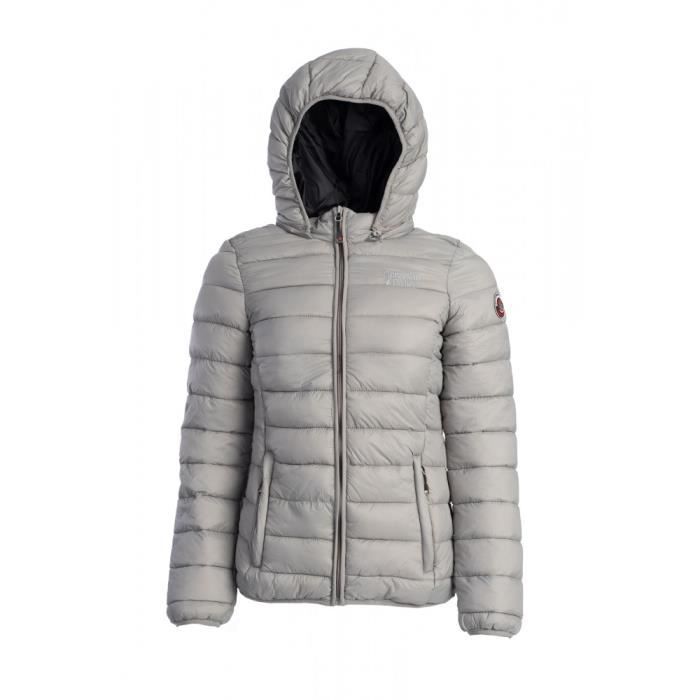 CANADIAN PEAK Doudoune fine Femme AGUILAHOOD Gris clair Femme