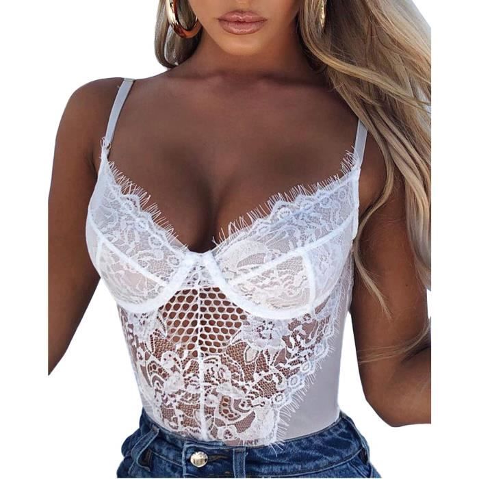 Bustier cuir femme sales