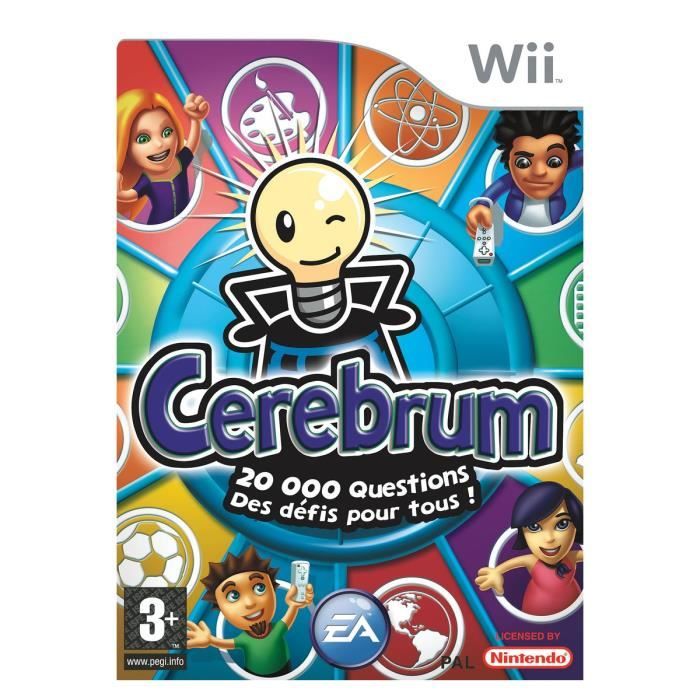 Nintendo Jeu Vidéo - Wii - Cerebrum - Casual - Français - Dvd - 3+