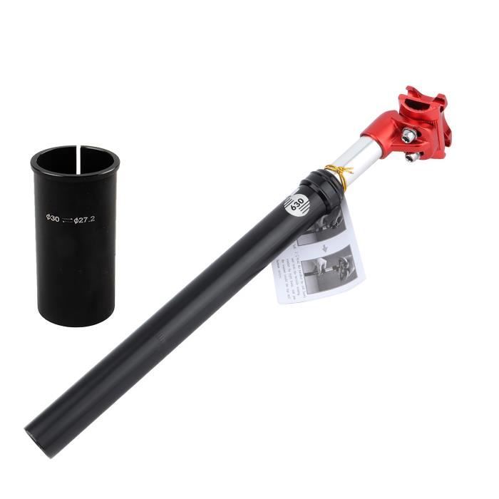 Tige De Selle Amortisseur à Ressort Vélo 27.2/30.9/31.6 Mm - Longueur 350 Mm
