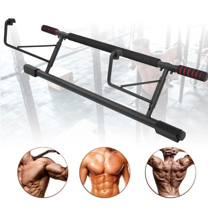 Barre De Traction Porte Sans Vis (115-130 Cm) - Zéro Perçage