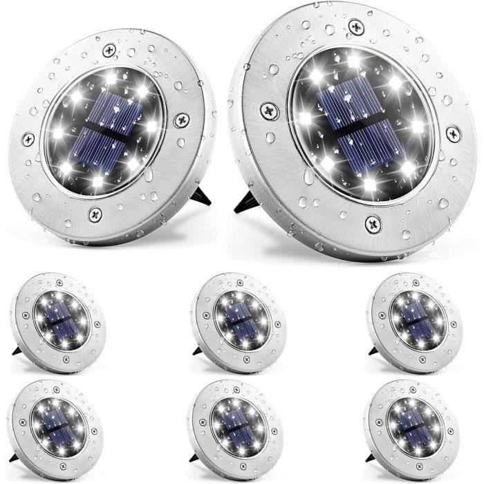 Lampe Solaire De Rechange 8cm, 6 Pièces Solaires De Rechange