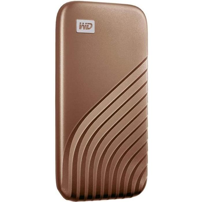 WD My Passport™ – SSD Externe – 1To – USB-C – Rose Gold (WDBAGF0010BGD-WESN)