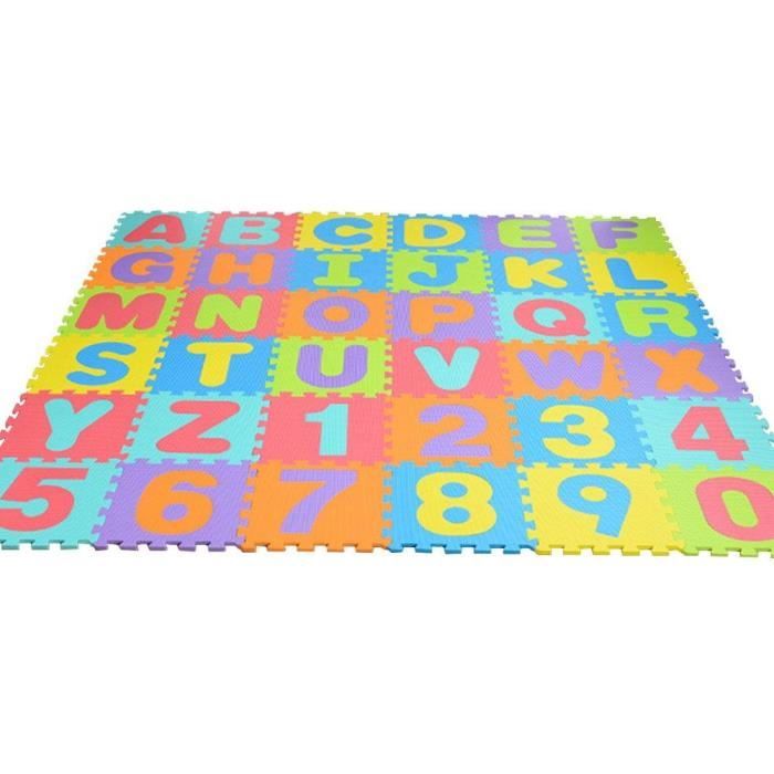 Tapis Mousse Epais Bebe 36pcs 15 5 15 5 0 9cm Tapis D Eveil Pour Enfant Antiderapant Et Anti Chute Inspirez Z5048 Cdiscount Maison