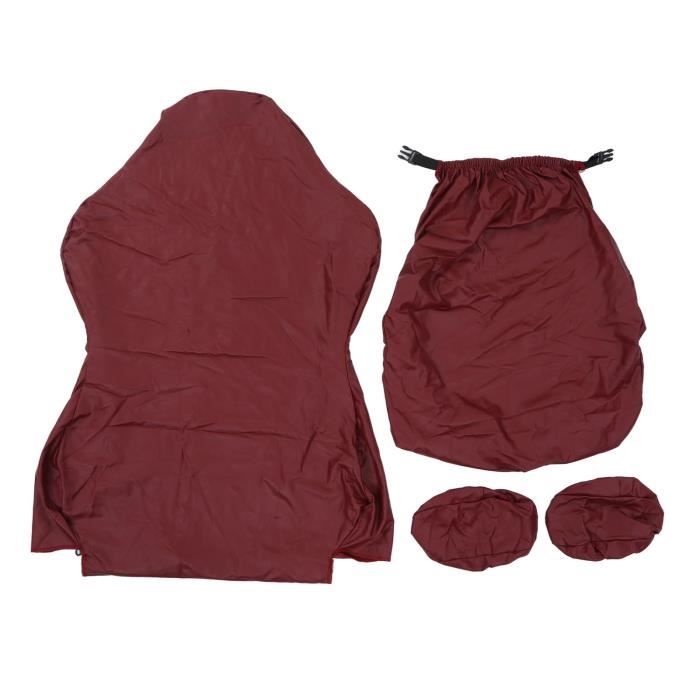Lot De 4 Housses De Protection Pour Siège De Fauteuil Dentaire - Cuir PU Imperméable, Lavable