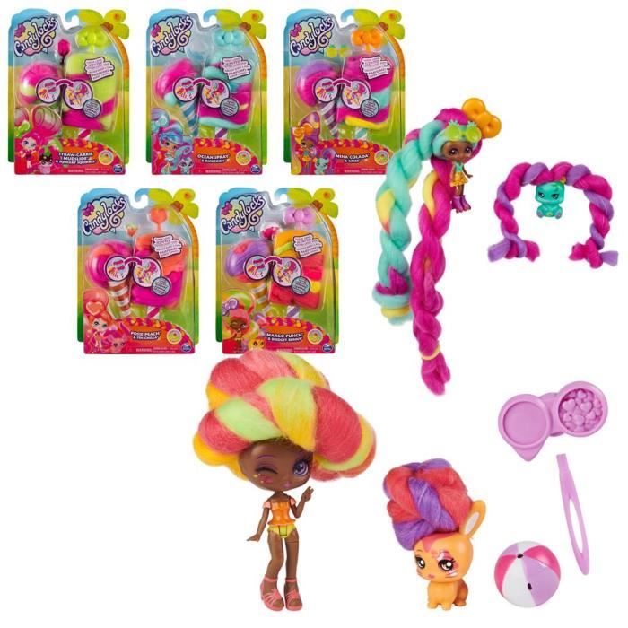 Poupees parfumees Candylocks Doll & Pet