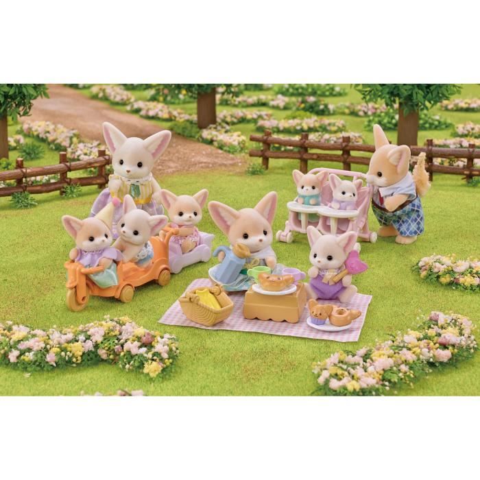 Le set de pique nique des frères et soeurs Fennec Epoch d'enfance