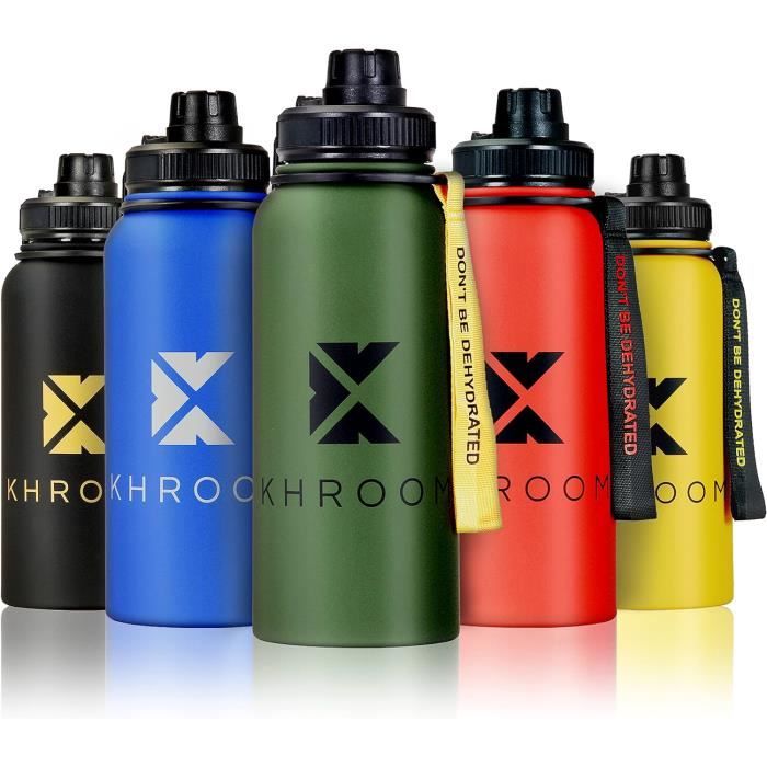 OLDLEY Bouteille D'eau Acier Inoxydable 600l Bouteille Isothere à Double Paroi Pour Garder Les