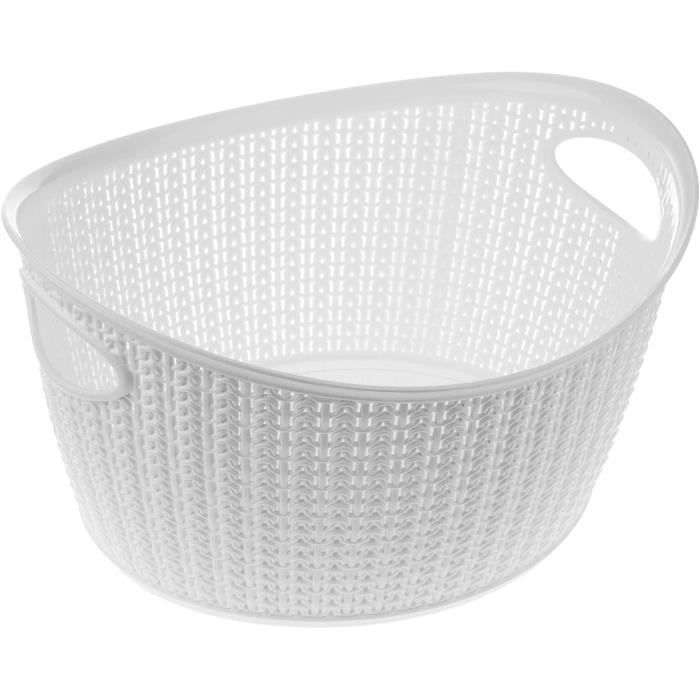 LIWI-Panier de rangement , panier d'étagère en plastique, panier de