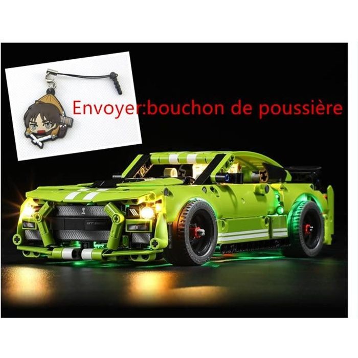 LED pour Lego Technic Ford Mustang Shelby GT500 Compatible with
