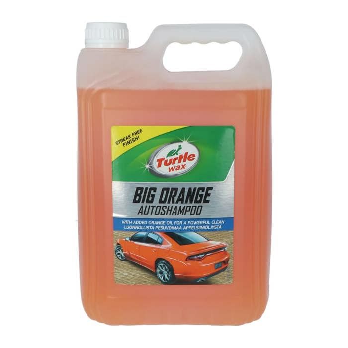 Turtle Wax 52817 Big shampooing Orange 5 Ltr