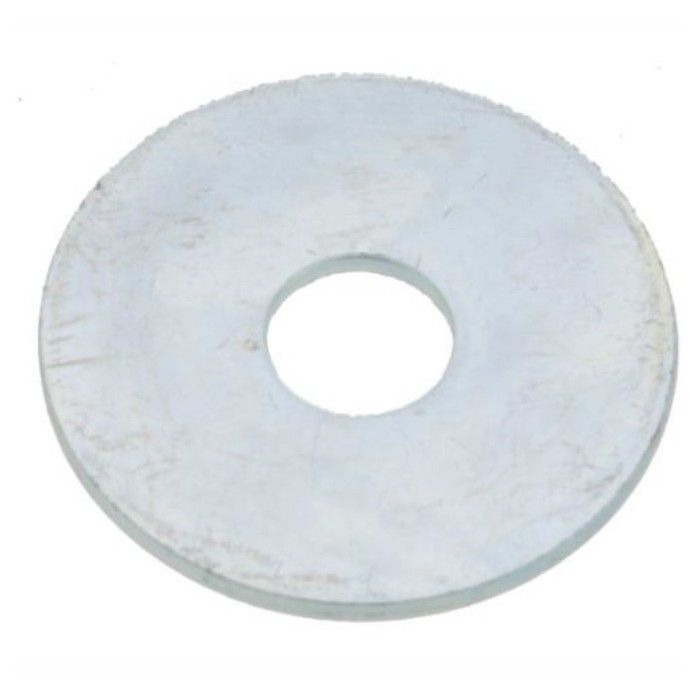 Rondelle plate extra large Ultima acier zingué blanc NFE 25513