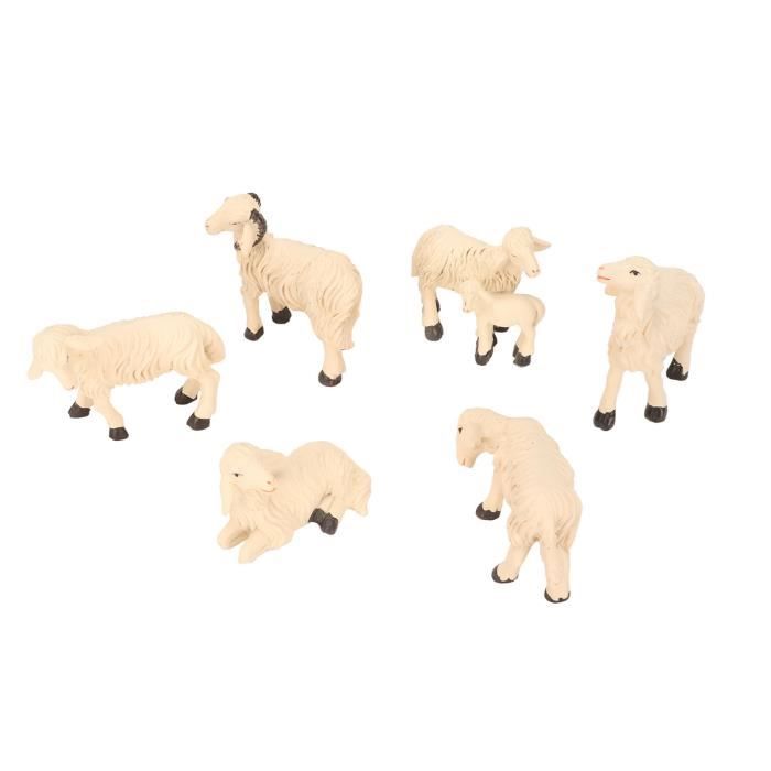 20 Figurines Noël En Résine Avec Fil Doré – Décorations Miniatures Pour Sapin, Diorama, Cadeaux