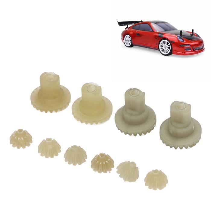 Lot De 20 Roues + Essieux Pour Voitures Télécommandées - 42 Mm, Plastique - Accessoires Modèles RC Pour Enfants