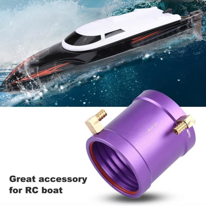 Housse De Refroidissement Par Eau En Aluminium Pour Moteur RC Bateau - Tailles 29, 40, 56mm - Marque Rocket