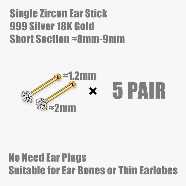 Clou De Nez Boule Coudé L Argent 925 – Bijou De Nez Discret & Élégant 2 Mm Boule – 10 Mm Tige