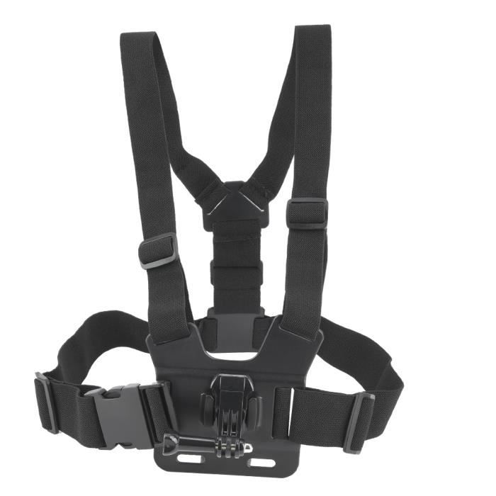 Harnais De Poitrine élastique Pour Caméra Sport - Réglable - Pour GoPro Hero 1/2/3/4