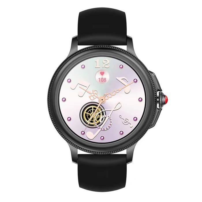 Montre connectée femme,Écran tactile plein écran HD,Résolution HD 240