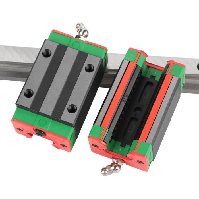 Mophorn Rails Linéaires Arbre De Guidage à Glissière Linéaire 20 Mm