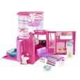 Camping-Car Barbie - MATTEL JEUX - Avec cuisine équipée, salle de douche, toilettes, jacuzzi et écran plat-1