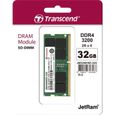 Transcend Module mémoire pour PC portable JetRam JM3200HSE-32G 32 GB 1 x 32 GB RAM DDR4 3200 MHz-1