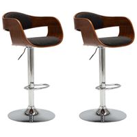 Tabouret En Bois D’acajou Massif – VidaXL – Neuf, Pour Salon Ou Salle à Manger