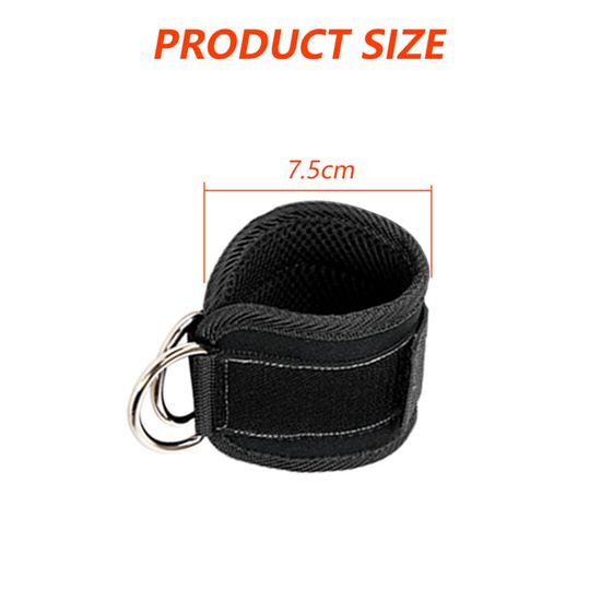 Poignets de Cheville, Sangles de Cheville Double D Anneaux Doux pour la