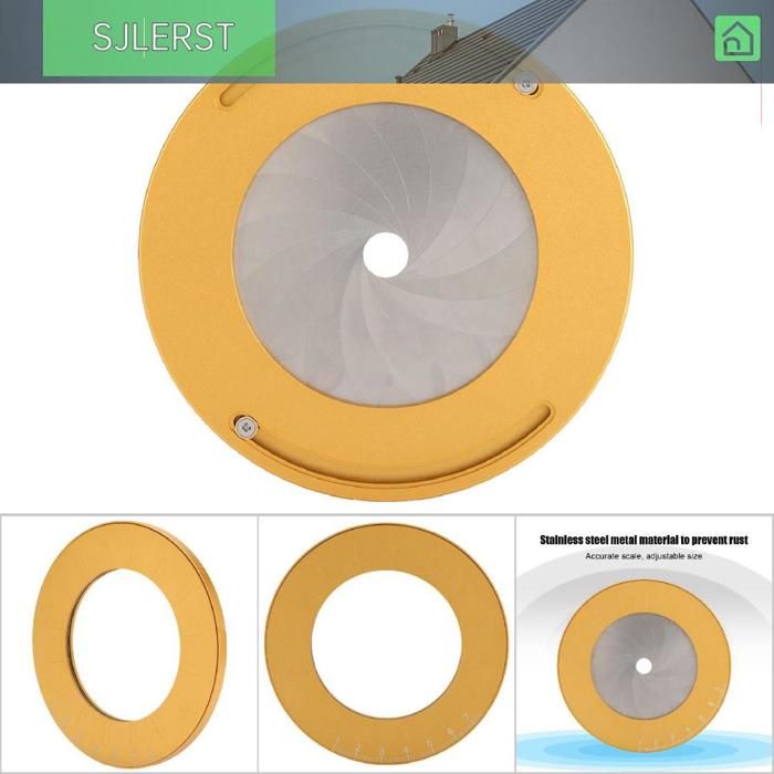 Règle Réglable Pour Dessiner Des Cercles - Outil De Mesure Précis En Métal (1 Pièce)