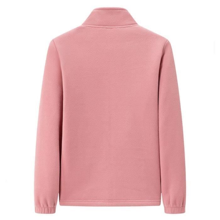 Pull Femme Veste D'hiver Polaire Teddy Mode Chaud Confortable Automne