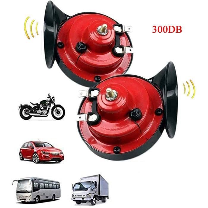 Klaxon Électrique 3 Tubes 150dB 12V - Avertisseur Puissant Pour Voiture, Camion, Bateau - Étanché