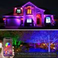 Projecteur LED Exterieur 15W contrôlé par smartphone - EBEA9 - RGBW - 20 Modes - 16 millions Couleurs-2