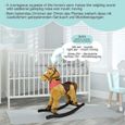 Cheval à Bascule Infantastic - Morgan - Effets Sonores - Charge Max. 50 kg - Enfants de 1 an-2