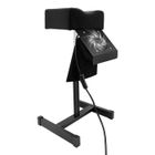 VonVVer Tabouret Pédicure Avec Aspiration - Hauteur Réglable 48-68 Cm, Repose-Pieds Ergonomique 22W, Charge Max 10 Kg, Idéal Salon Spa, Manucure Pédicure, Soins Des Ongles