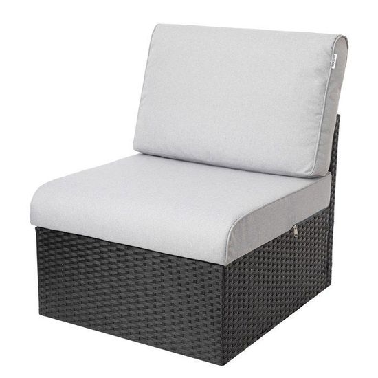 Chaise Longue Jardin Exterieur, Chaise De Jardin Avec Coussin Rembourré, Porte-Boisson, Repose