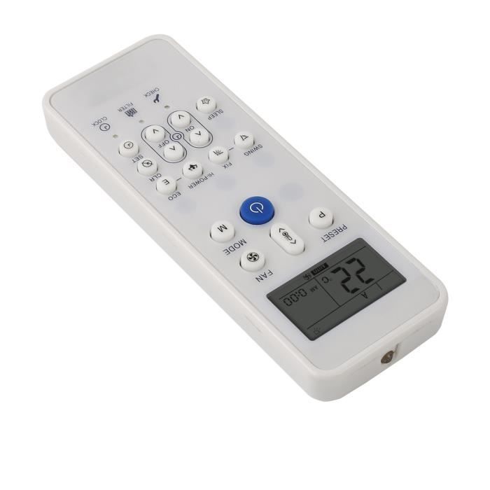 Télécommande De Remplacement Pour Climatiseur/ventilateur CARRIER 42HQM - Piles AAA Incluses - 10