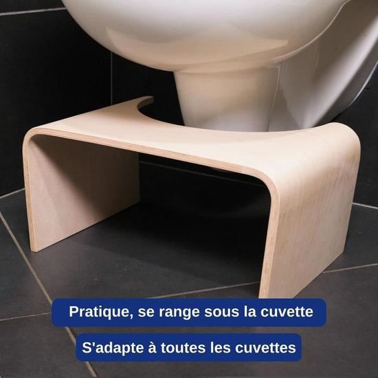 Tabouret de Toilette WC Marche Pied Antidérapant Tabouret Toilette Enfant  Adulte Physiologique Salle de Bain - Cdiscount Santé - Mieux vivre