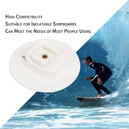 Support de caméra pour planche de surf - VGEBY - Forte compatibilité -  Matériau PVC - Portable