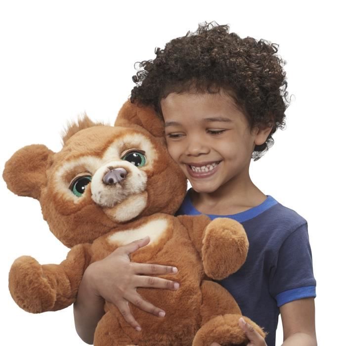 Peluche Interactive Cubby, l'ours Curieux. FurReal Friends - Jeux & Jouets