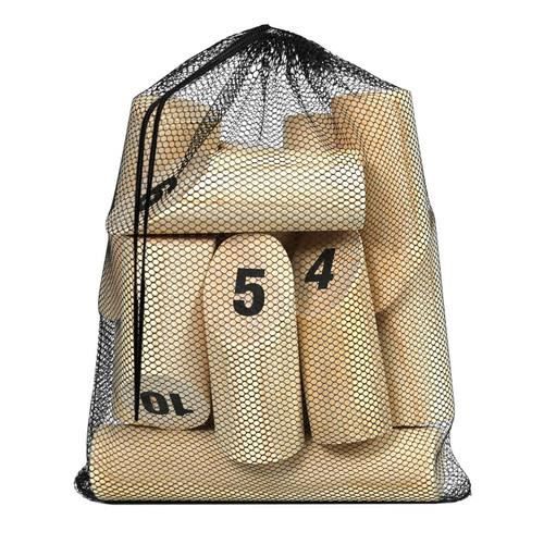 LARS360 – Jeu De Lancer Kubb Viking – 13 Pièces En Pin – 25,5x12x22 Cm – 2,1 Kg – Extérieur – Dès 2 Joueurs – Motricité Et Stratégie