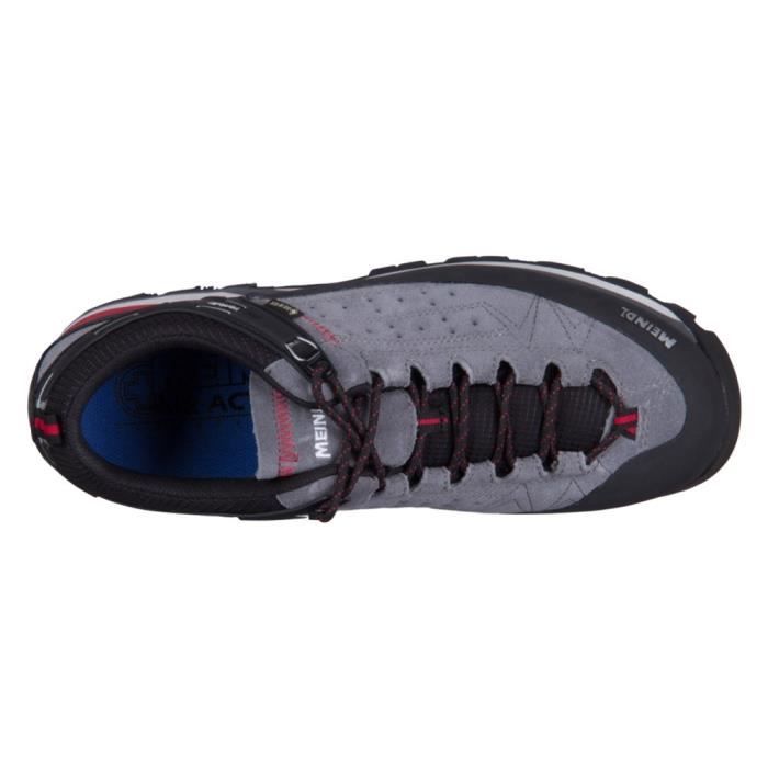 Chaussures De Randonnée Meindl Literock GTX Hommes - Gris, Synthétique, Imperméables, Neuves Avec Emballage