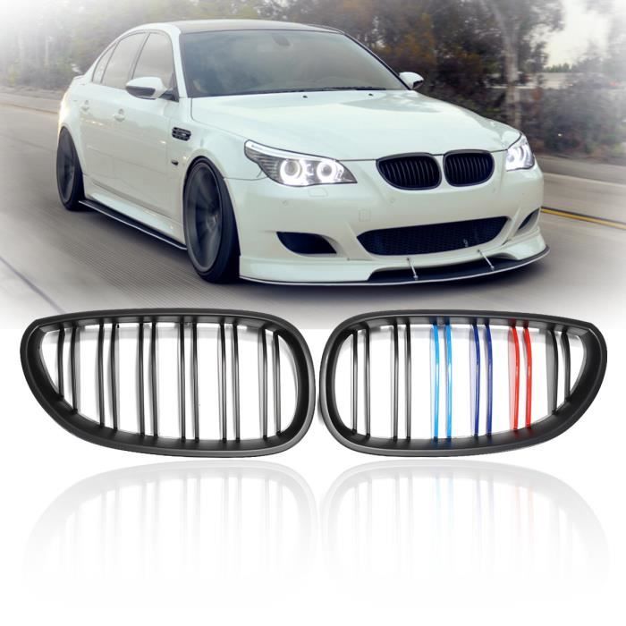 Jeu De Bandes De Calandre Noires Pour Mini Cooper R56 Cabriolet R57 06-09