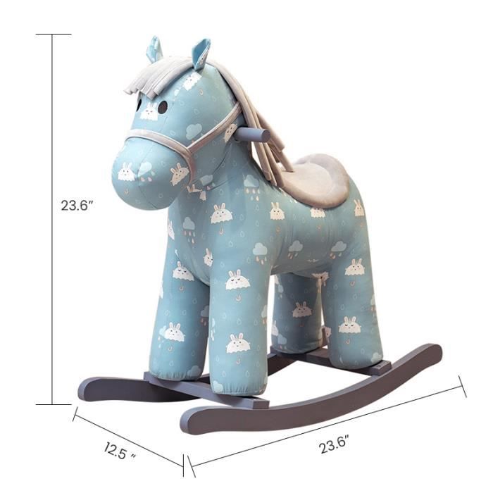 Cheval à Bascule Enfant (1~3 Ans), Cheval à Bascule, Jouet à Bascule Bebe,  Jeux Bascule pour Petits Enfants Bébé Garçons et Filles - Cdiscount Jeux -  Jouets