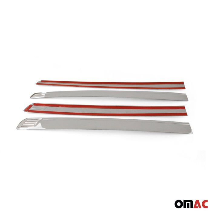 Baguettes Protection Porte Latérale Toyota C-HR 2016-2024 - Chrome 4 Pièces
