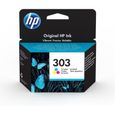 HP 303 Cartouche d’encre trois couleurs authentique (T6N01AE) pour HP Envy Photo 6220/6230/7130-0