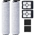 NETBOAT Rouleau de brosse de rechange et filtre HEPA pour BISSELL CrossWave HF3 Aspirateur Balai Laveur Sans Fil (3598N)