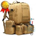 CONFOZEN CONFO® Sacs à dos sacs d'escalade en tissu oxford pour hommes randonnée en plein air fans militaires camouflage tactique de grande