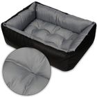 SuperKissen24 Panier pour Chien - Lit pour Chien - Apaisant - Taille M - Gris