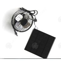 INN® Ventilateur de panneau solaire Mini charge USB peut charger un ventilateur de puissance portable